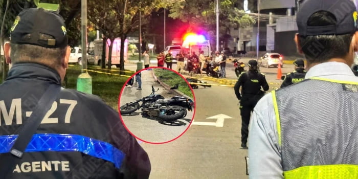A motociclista que murió en la autopista le robaron sus pertenencias.