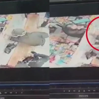 VIDEO: De 30 puñaladas comerciante asesinó al hombre que pretendía robarlo